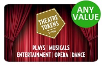 Theatre Token Gift Cards Free Delivery Throughout UK & Ireland